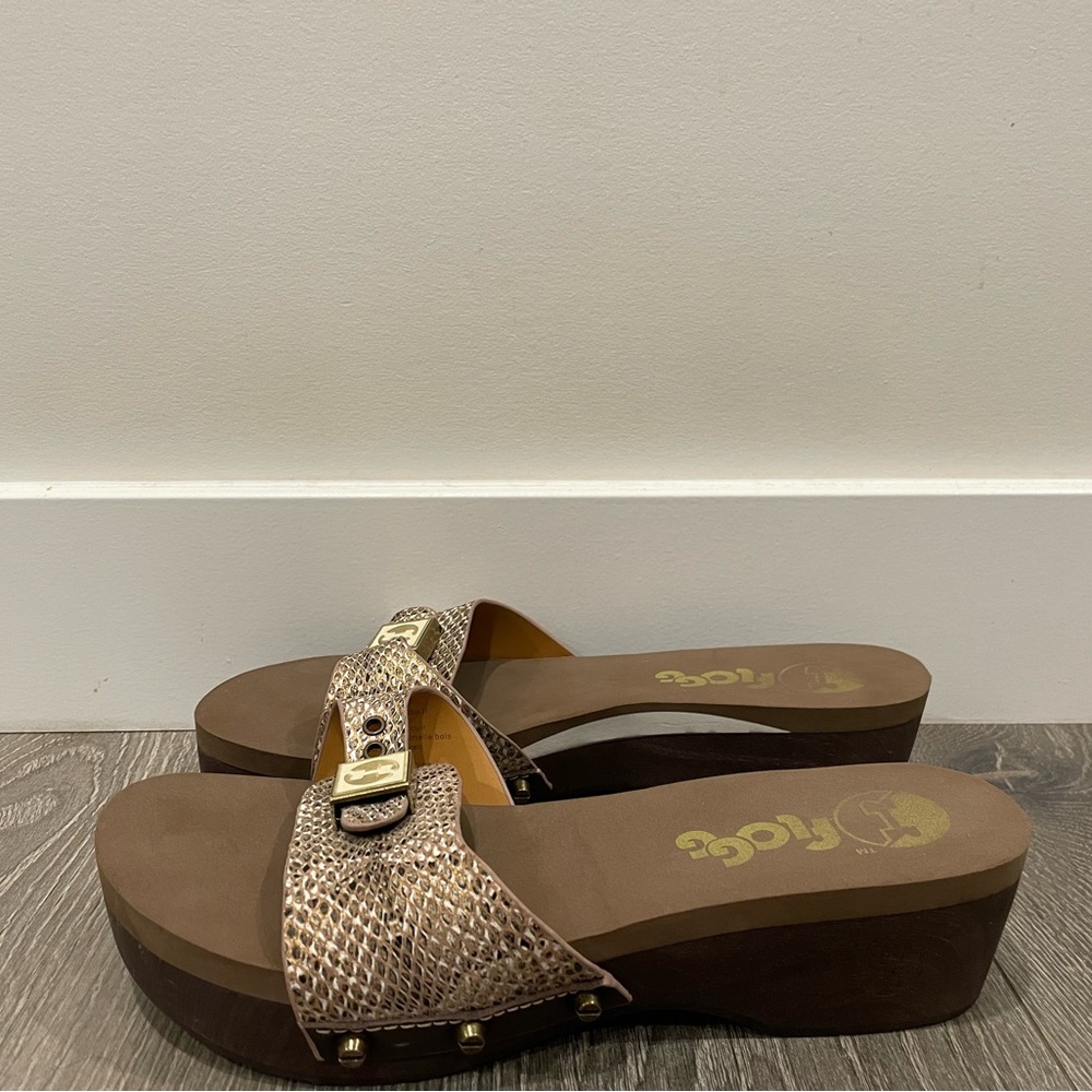 [FLOGG] Nikita Platform Slide Sandals